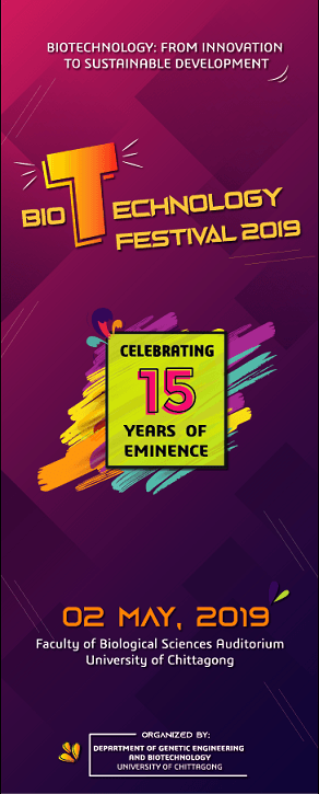 Biotechnology Festival 2019 (Banner)